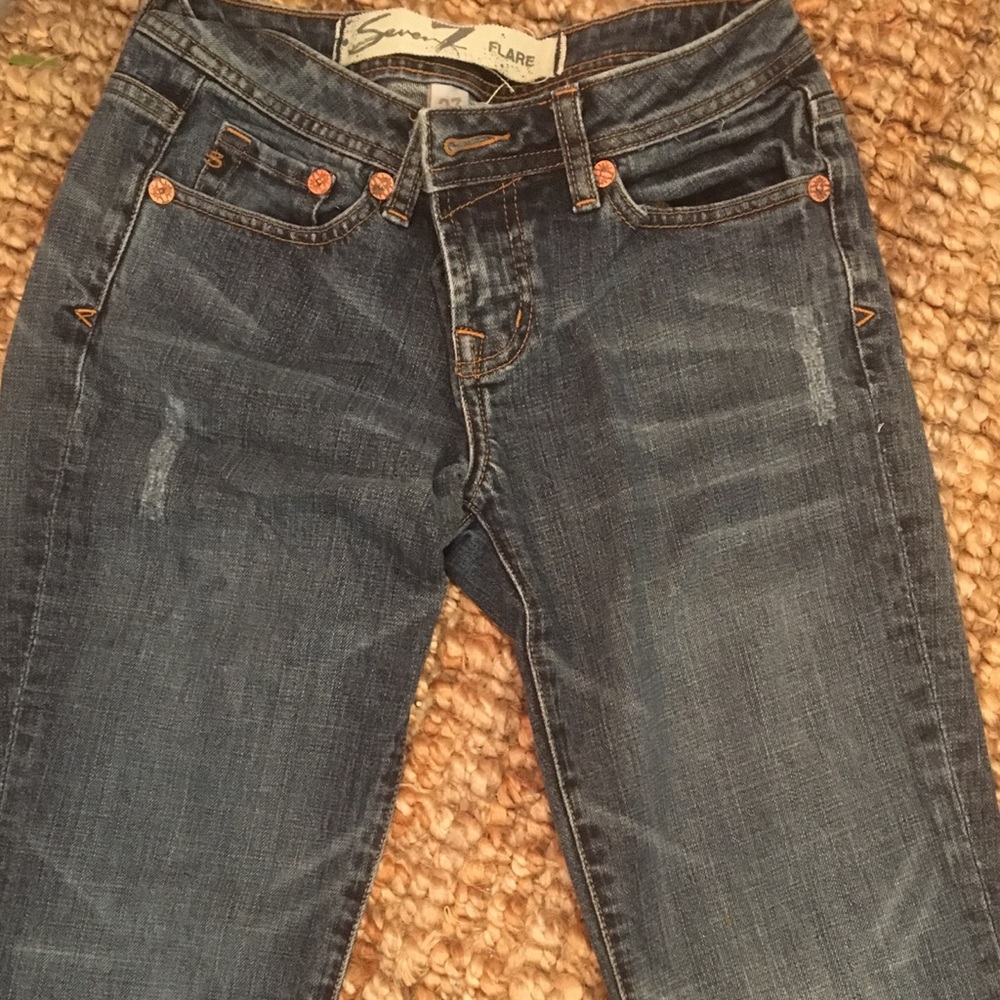 Seven 7 Flared Jeans -Size 27